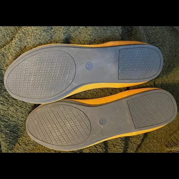 ROTHY”S Round- toe Marigold yellow flats - Picture 3 of 6